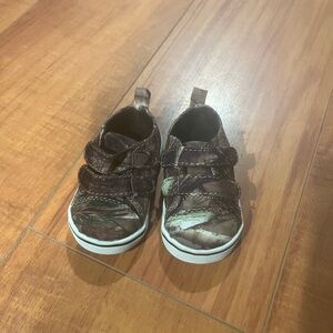 Realtree camo hard sole baby shoes